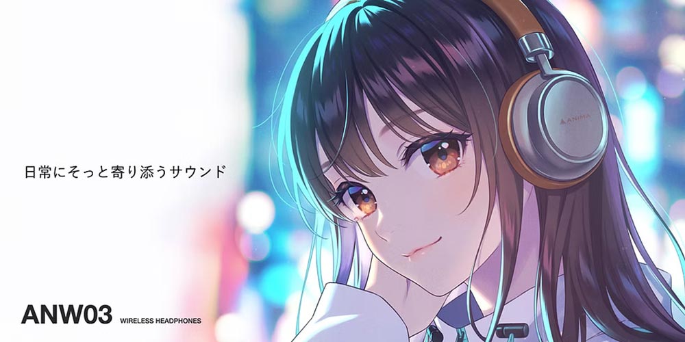 ANIMA |  頭戴式無線耳機 ANW03