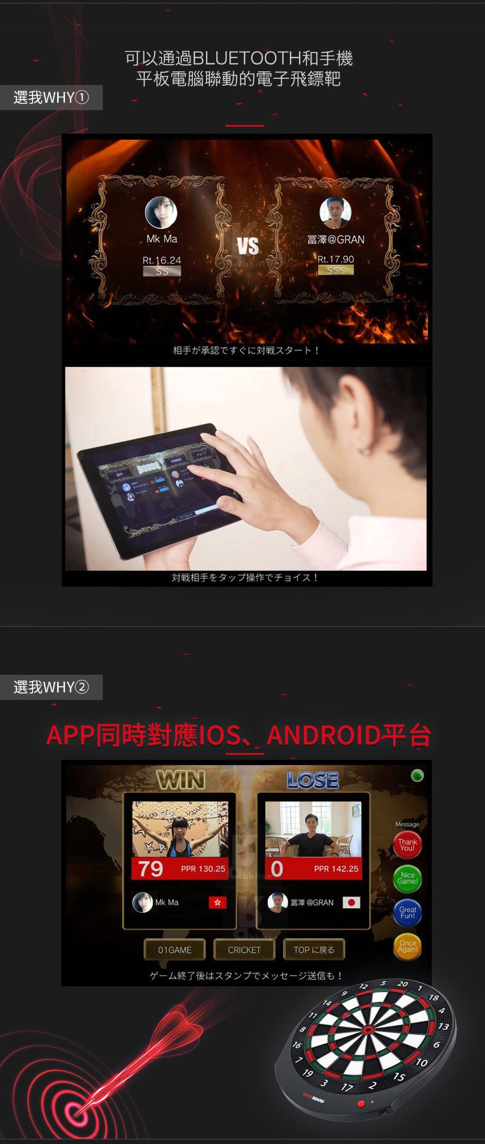 GranBoard Dash 升級版智能飛標靶