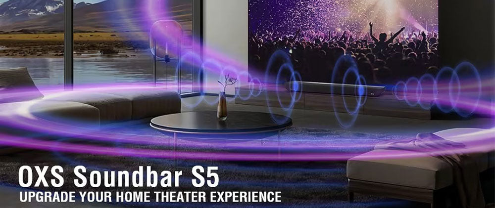 OXS S5 3.1.2 聲道 Dolby Atmos 一體式 Soundbar