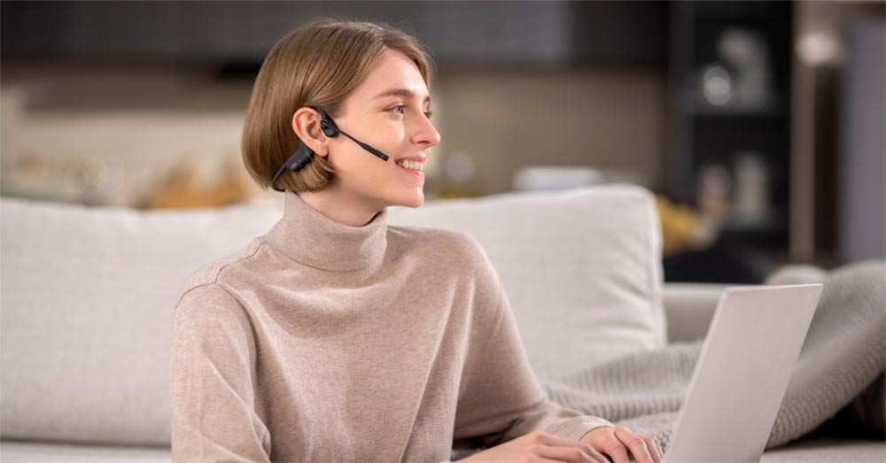 Shokz | OpenComm2 UC 2025骨傳導通訊耳機 C120